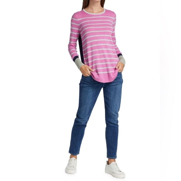 Nic+Zoe Vital Striped Top Sweater Pullover, Size XS - Picture 4 of 14